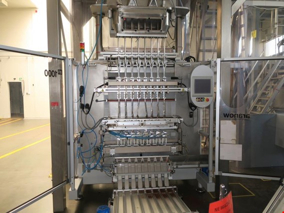 Used Aranow an1000-P-8 Sachet filling line for coffee for Sale (Auction Premium) | NetBid Industrial Auctions