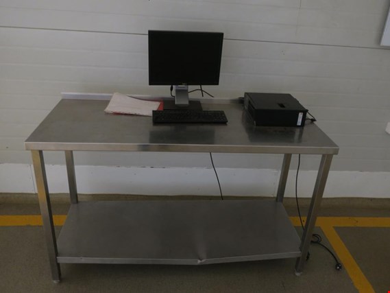 Stainless steel table (Auction Premium) | NetBid ?eská republika