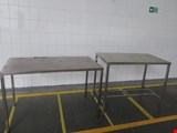 Metal tables, stainless, 3 pcs.