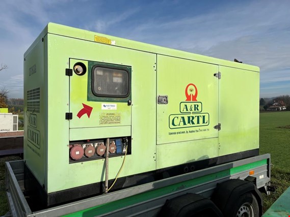 Used PRAMAC GSW 110 Diesel generator for Sale (Trading Premium) | NetBid Industrial Auctions