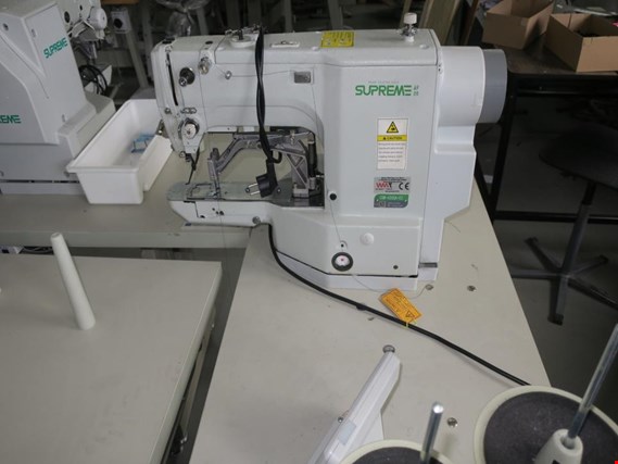 Used SUPREME CSM-430GA-02 Bartack machine for Sale (Auction Premium) | NetBid Industrial Auctions