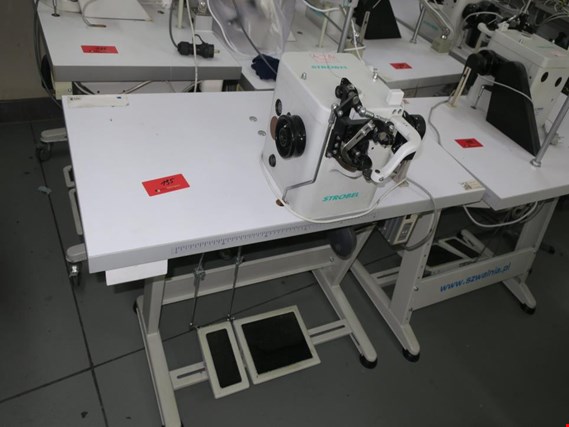 Used STROBEL 141-23EV Shoe wrap (Insole sewing machine) for Sale (Auction Premium) | NetBid Industrial Auctions
