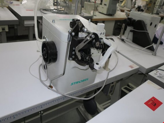 Used STROBEL 141-23EV Shoe wrap (Insole sewing machine) for Sale (Auction Premium) | NetBid Industrial Auctions