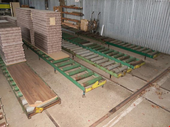 Used Roller conveyors, approx. 100 m for Sale (Auction Premium) | NetBid Industrial Auctions