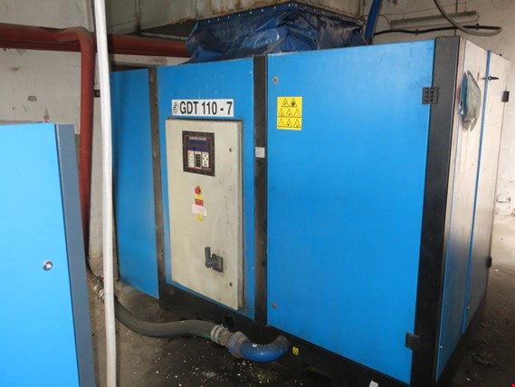Used MARK GDT-110 screw compressor for Sale (Auction Premium) | NetBid Industrial Auctions