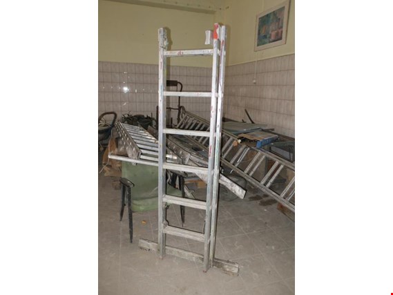 Used Aluminum ladder 6 steps for Sale (Auction Premium) | NetBid Industrial Auctions